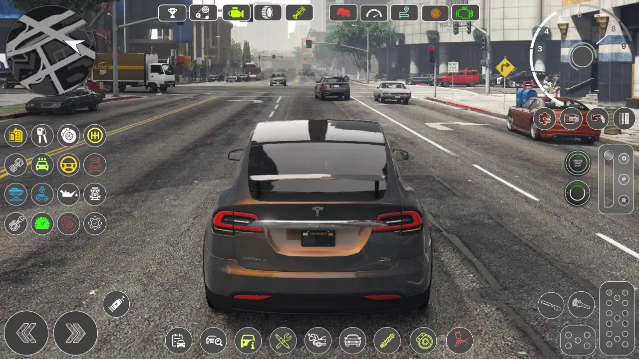 Capturas de pantalla de Model X: Electro Cars Tesla