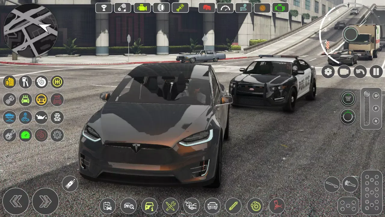 Capturas de pantalla de Model X: Electro Cars Tesla