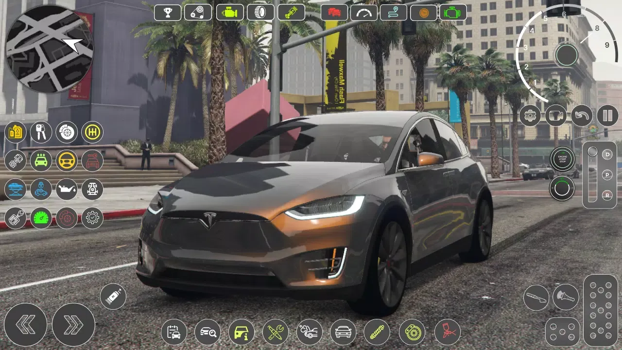 Capturas de pantalla de Model X: Electro Cars Tesla