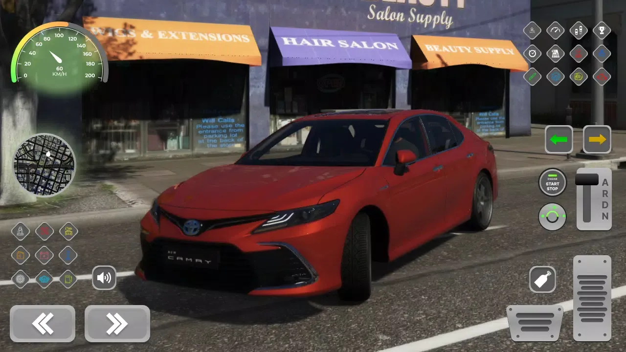 ภาพหน้าจอของ Camry Street Race