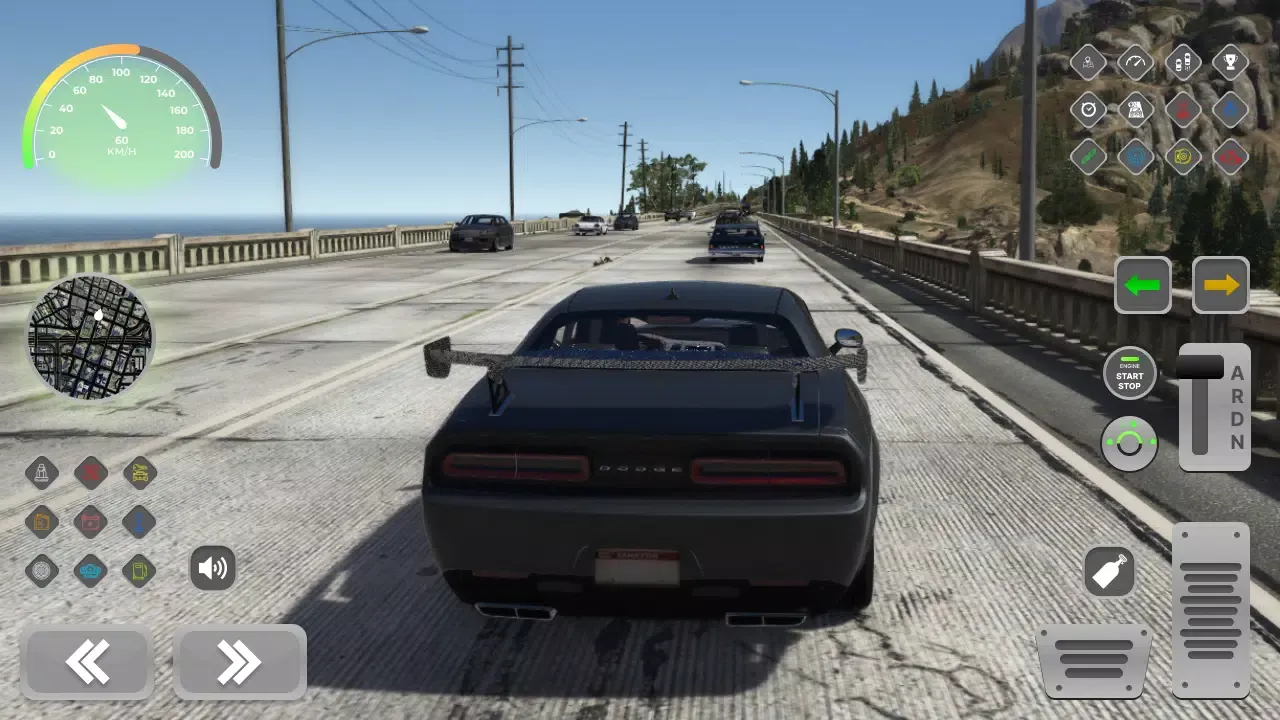 ภาพหน้าจอของ Dodge Muscle Drag: Demon Racer