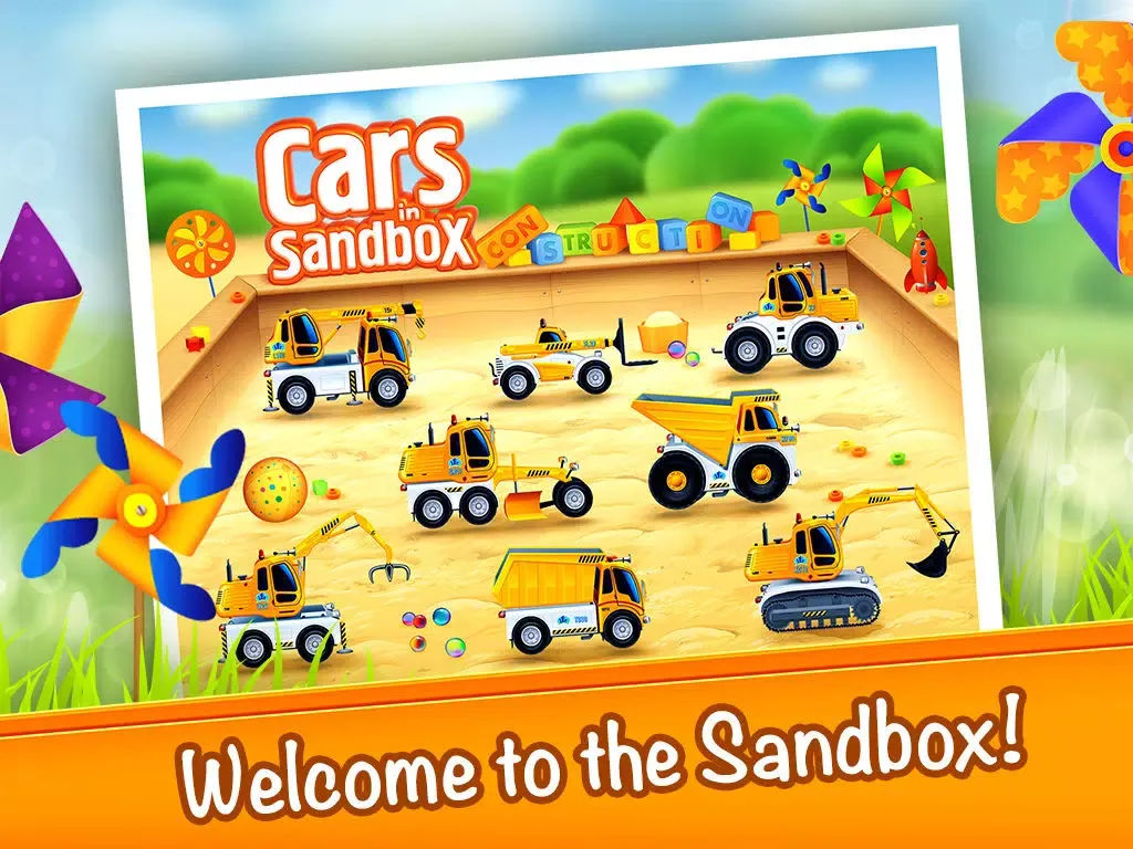 Скриншоты Cars in sandbox: Construction iPad 