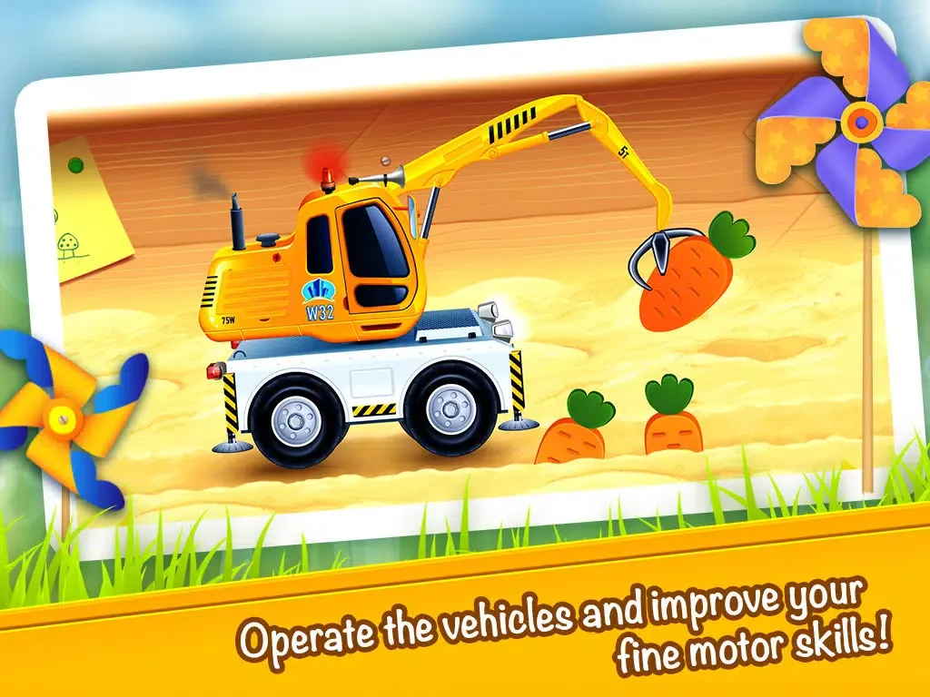 Скриншоты Cars in sandbox: Construction iPad 