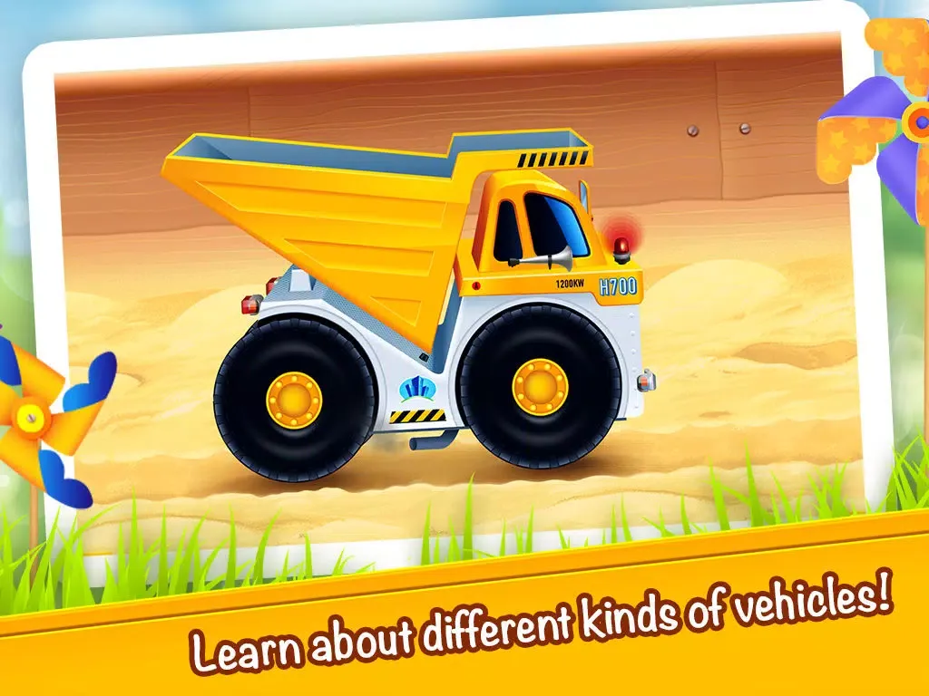 Скриншоты Cars in sandbox: Construction iPad 