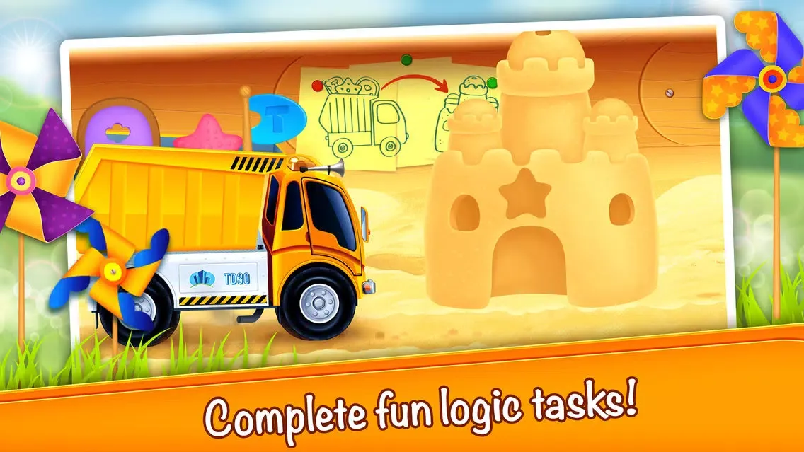 Скриншоты Cars in sandbox: Construction