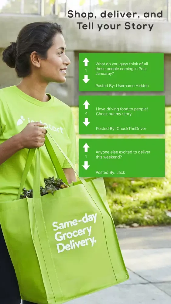 Driver for InstaCart - Forums Ekran Görüntüleri