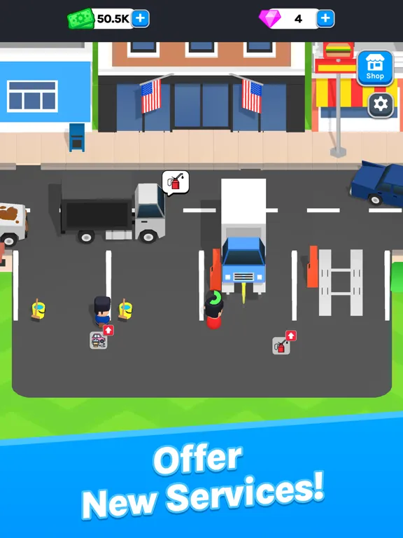 Ảnh chụp màn hình của Carventure - Car Repair Tycoon iPad 