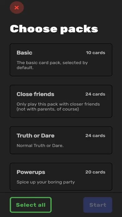 Tok Tok - Party Card Game 18+ স্ক্রিনশট