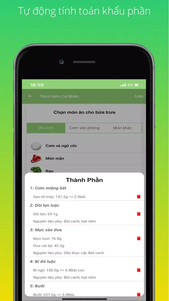 Скриншоты Dinh dưỡng Việt
