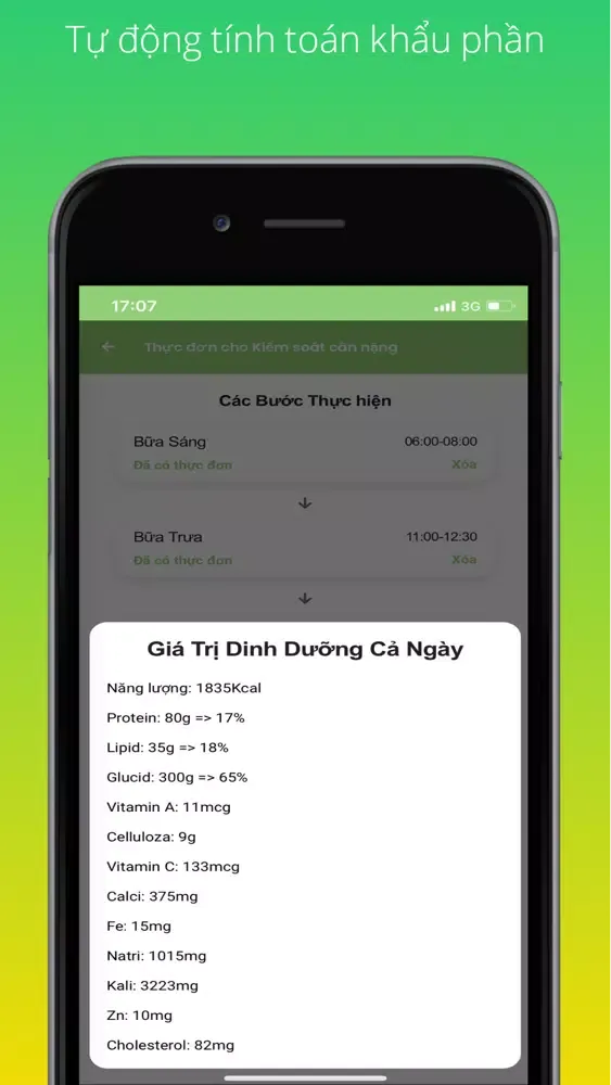 Скриншоты Dinh dưỡng Việt