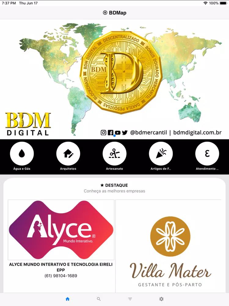 Скриншоты BDMap iPad 