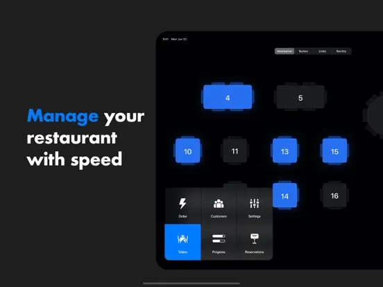 Ảnh chụp màn hình của SPONT POS - Kassa iPad 