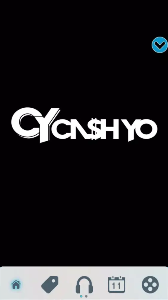 Zrzuty ekranu CashYo Music