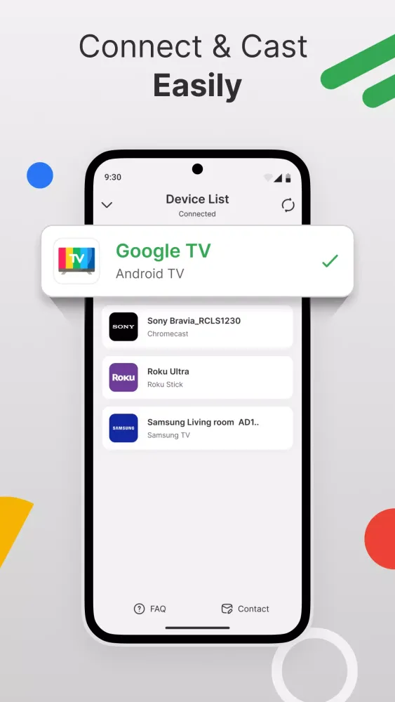 ภาพหน้าจอของ Cast for Chromecast | Miracast
