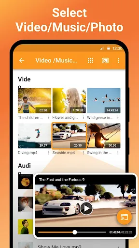 Screenshot di Cast to TV, Chromcast & Roku