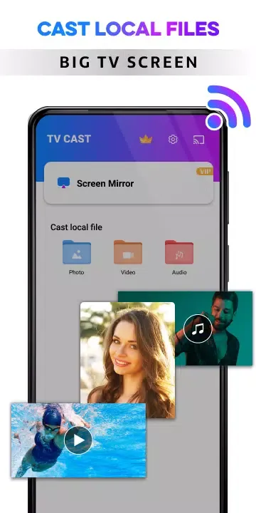 Screenshot di Cast To TV: Phone Screen to TV