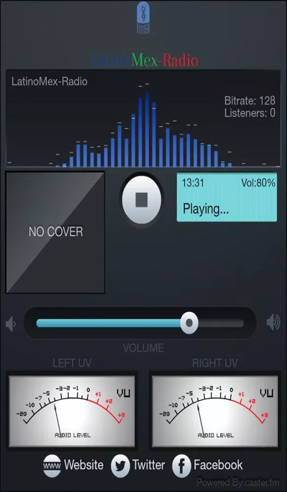 LatinoMex Radio سکرین شاٹس