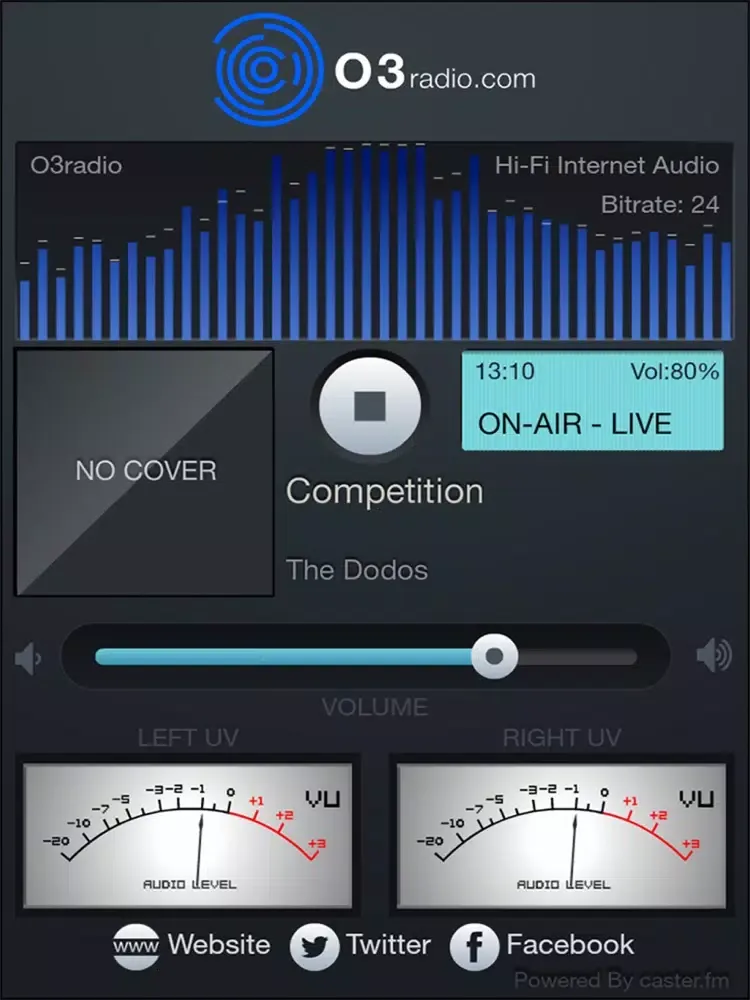 O3radio iPad  سکرین شاٹس