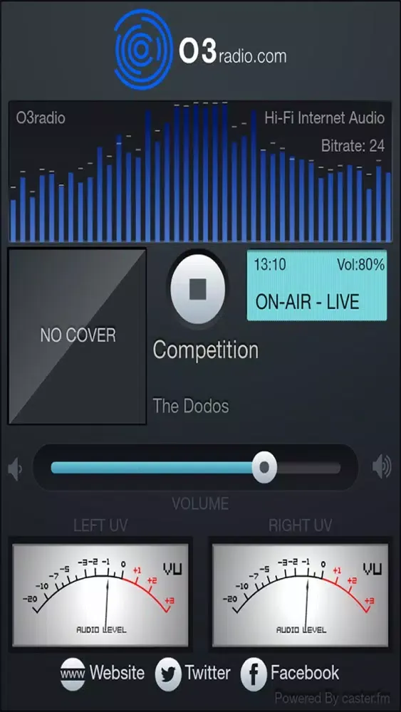 O3radio سکرین شاٹس