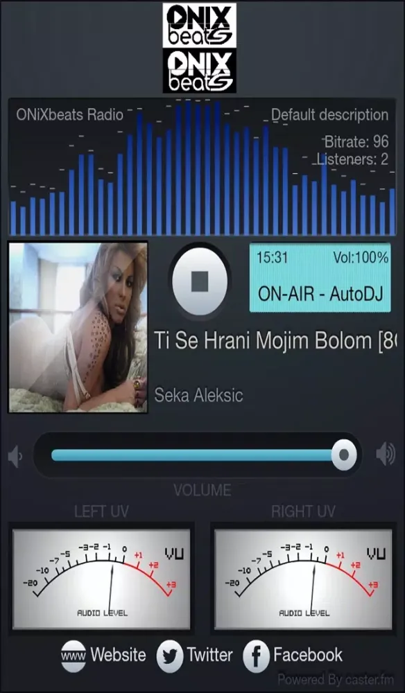ONiXbeats Radio Screenshots