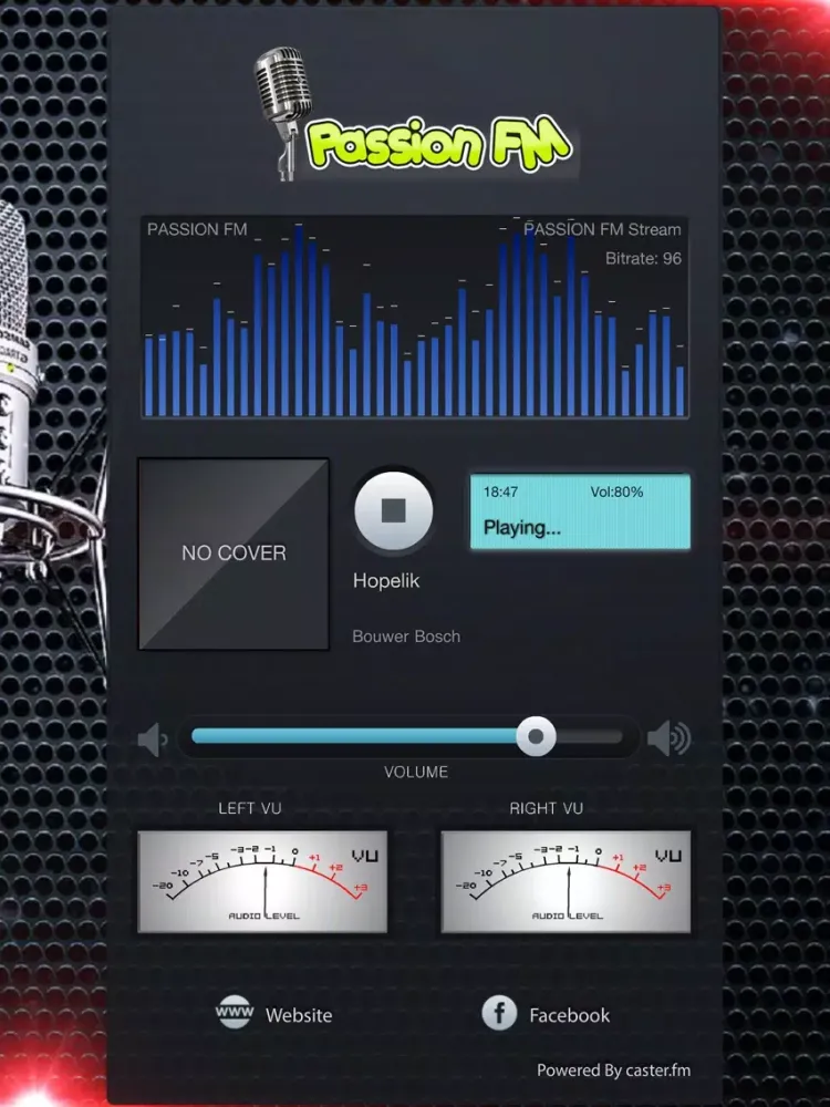 PASSION FM iPad  স্ক্রিনশট