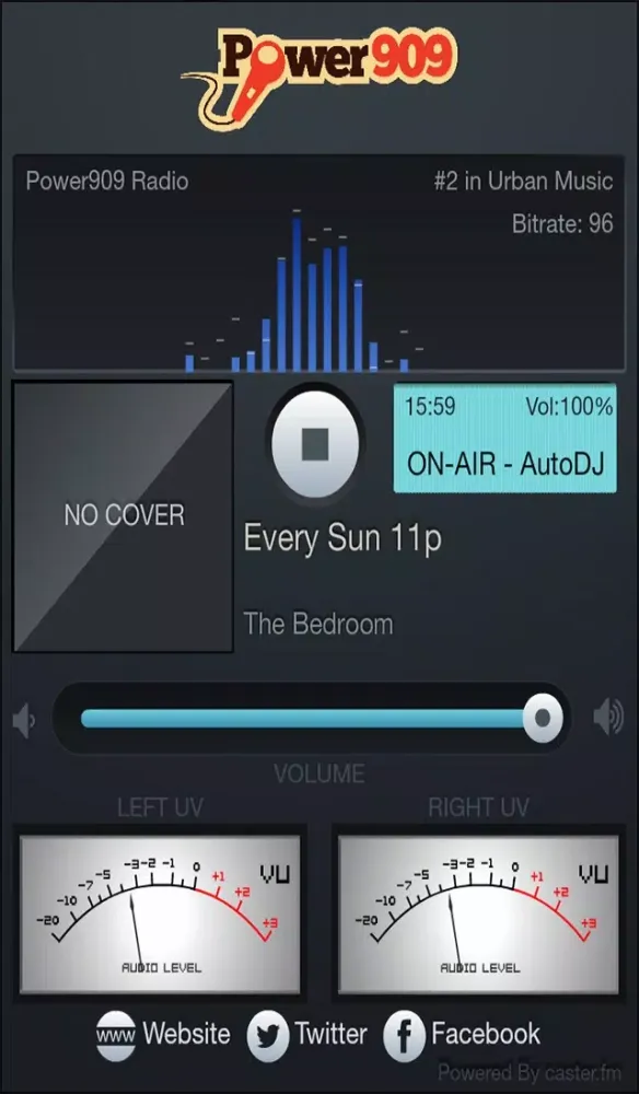 Скриншоты Power909 Radio Player