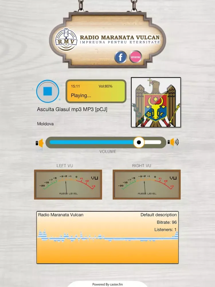 Radio Maranata Vulcan iPad  سکرین شاٹس