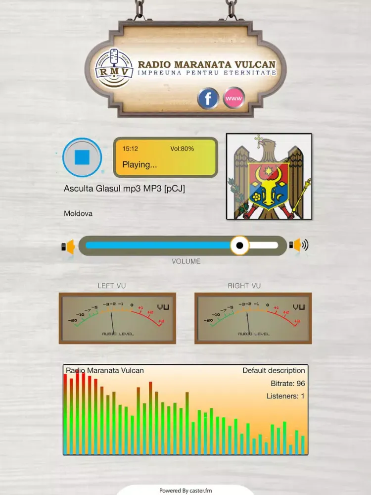 Radio Maranata Vulcan iPad  سکرین شاٹس