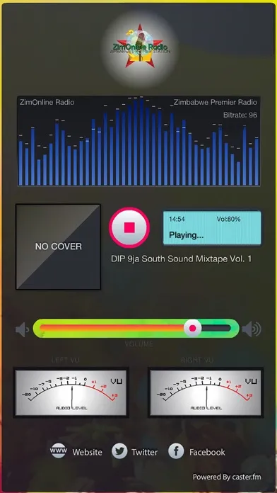 ZimOnline Radio Player Screenshots