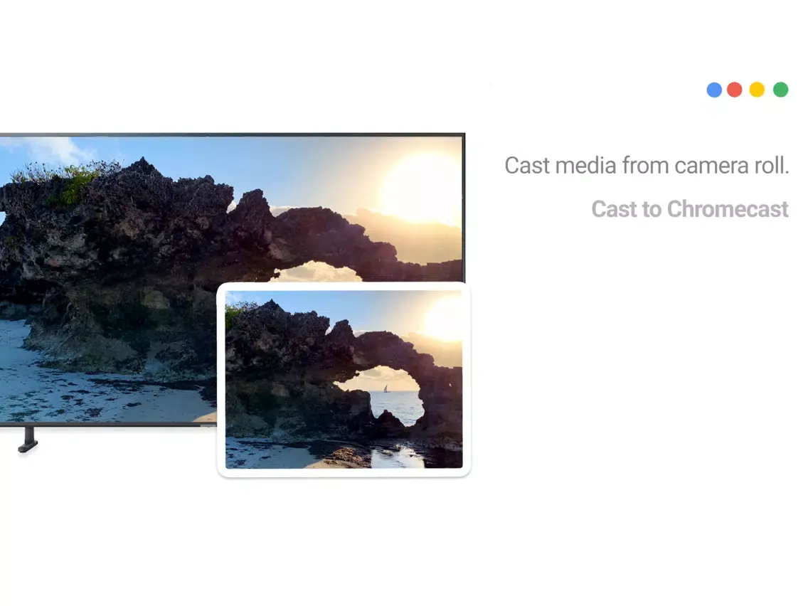Capturas de tela do Chromecast Mirror - iStreamer iPad 