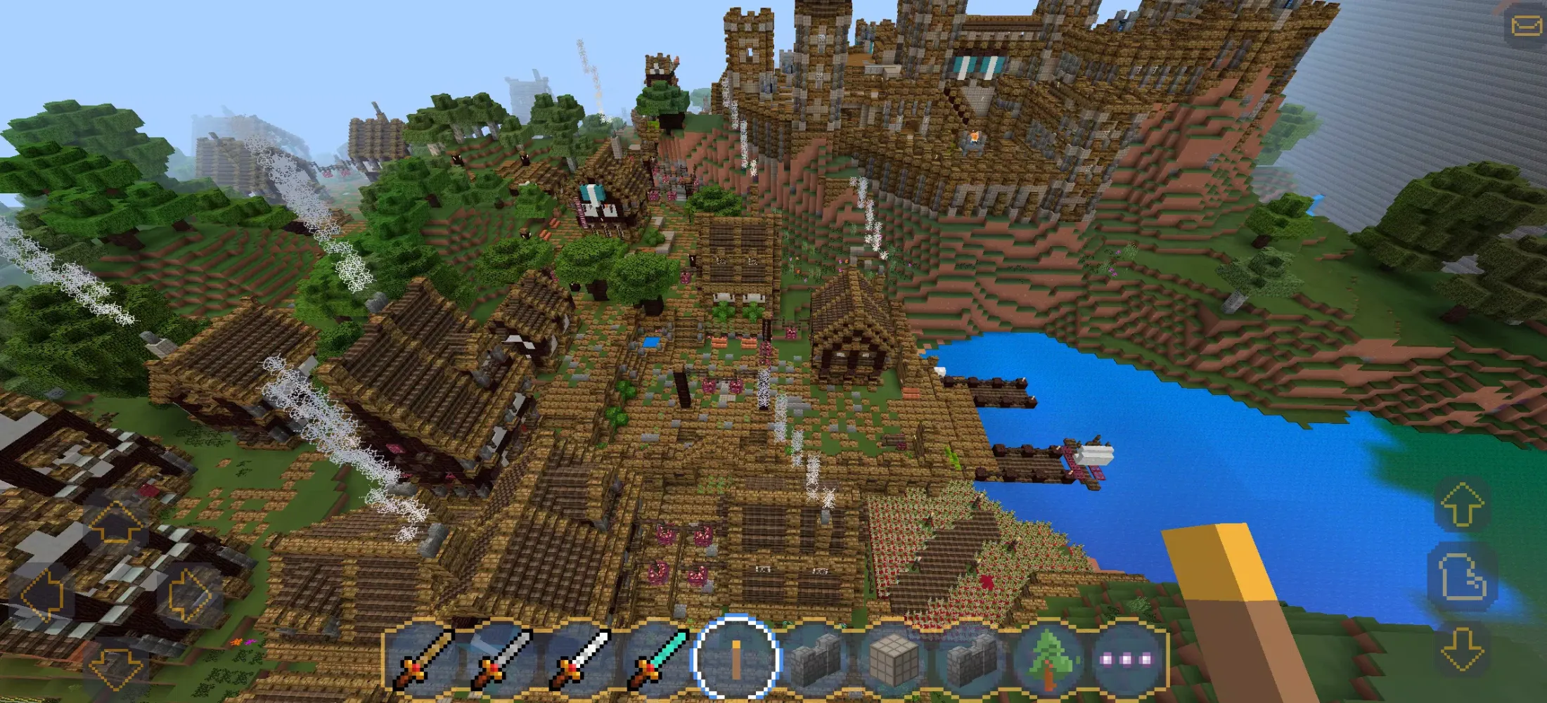 ภาพหน้าจอของ Castle World Craft