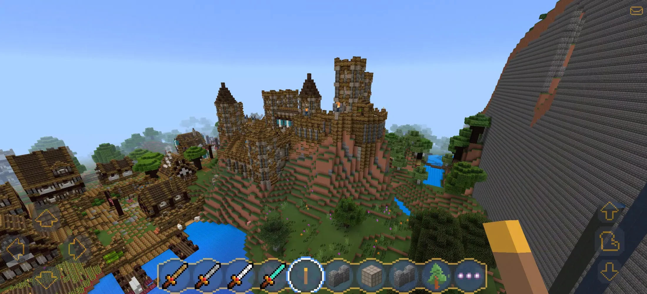 ภาพหน้าจอของ Castle World Craft