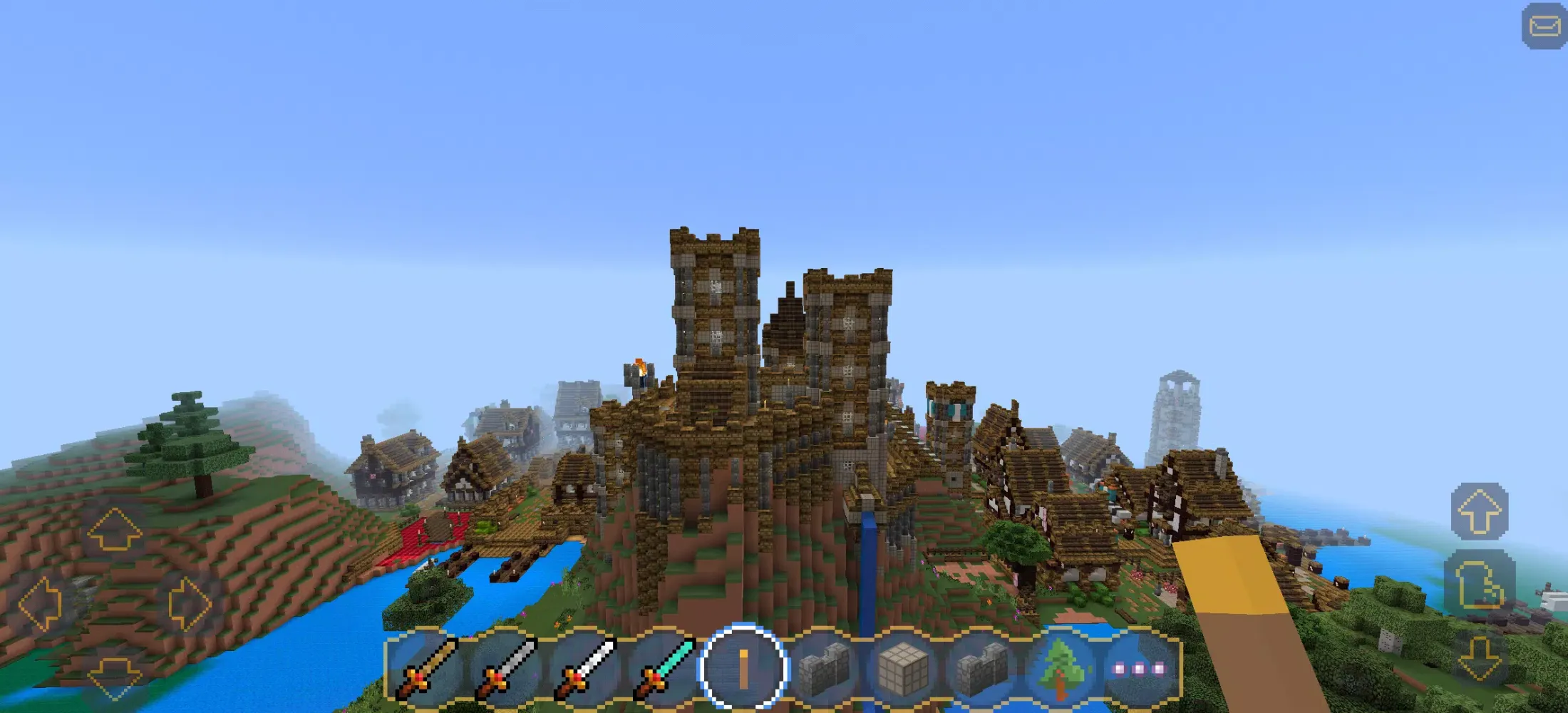 ภาพหน้าจอของ Castle World Craft