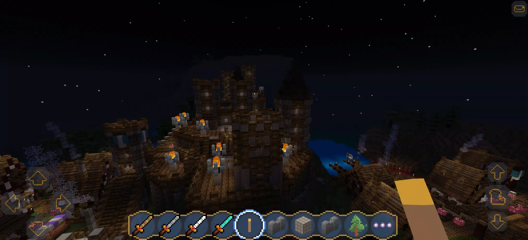 ภาพหน้าจอของ Castle World Craft