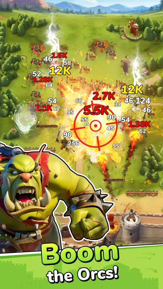 Capturas de tela do Boom Castle: Tower Defense TD