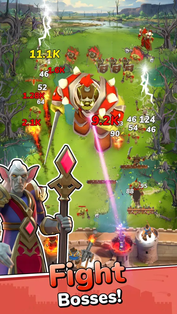 Capturas de tela do Boom Castle: Tower Defense TD