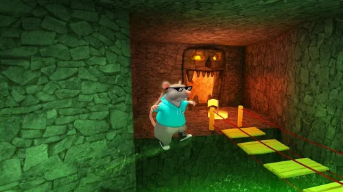 Obby Escape: Prison Rat Dance-screenshot-2