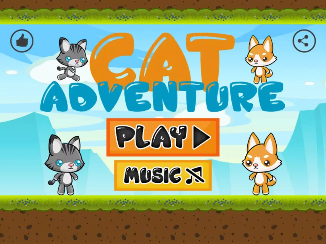 Capturas de pantalla de Kitty Cat Adventure iPad 