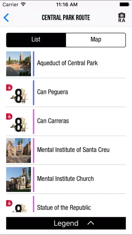 ภาพหน้าจอของ Routes Nou Barris - Discover Barcelona by walking through itineraries with offline maps