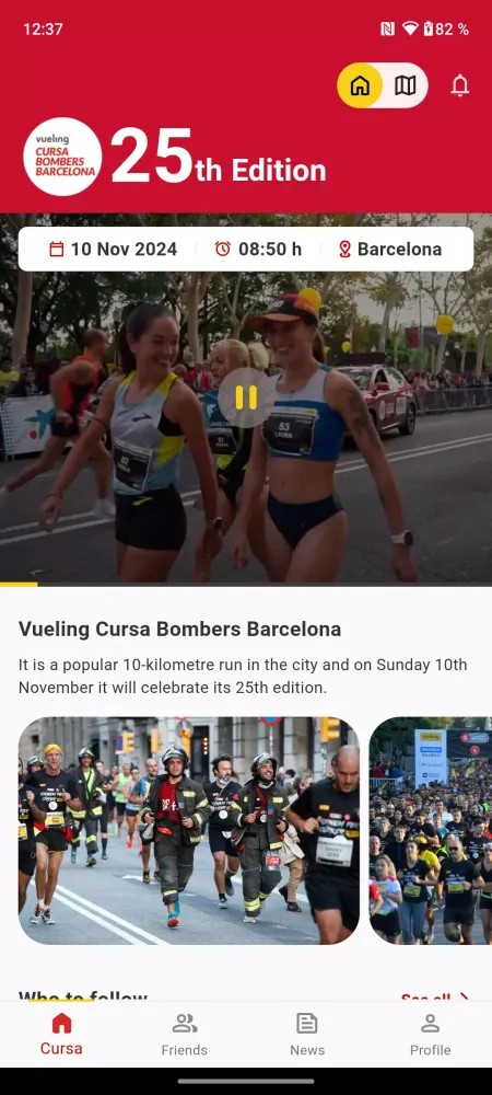 Cursa Bombers Barcelona 스크린샷