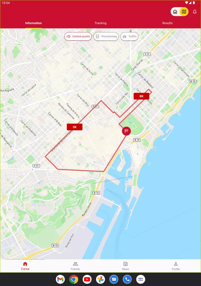 Cursa Bombers Barcelona 스크린샷