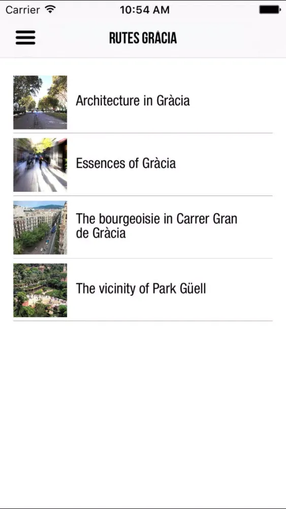 تصاویر Routes Gràcia - Discover Barcelona by walking through itineraries with offline maps
