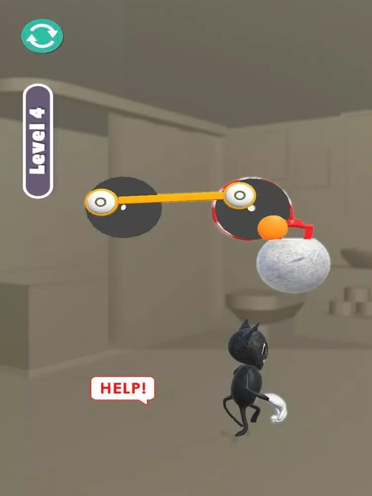 Скриншоты Cat Cartoon Scary Rescue iPad 