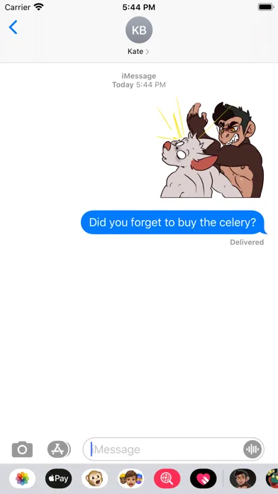 Zrzuty ekranu Barry Stickers