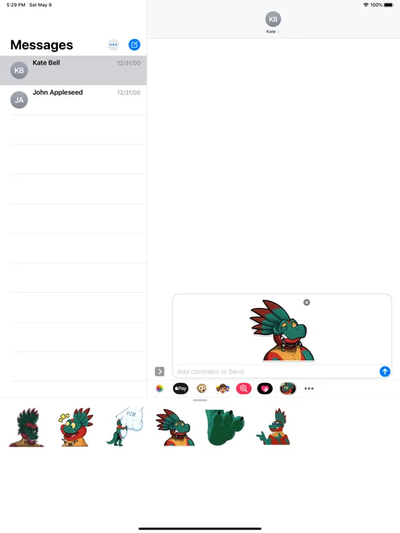 Sax Stickers iPad  Screenshots