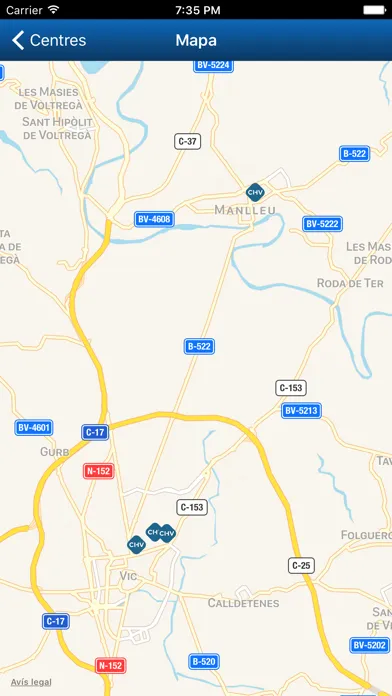 Capturas de pantalla de CHV Visites