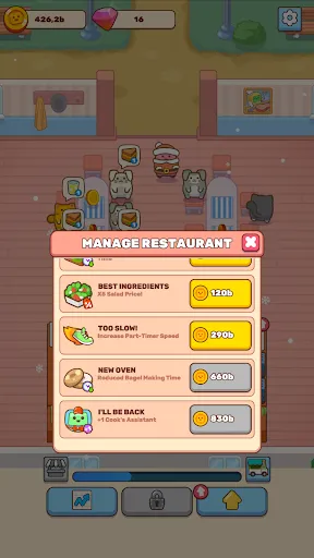 Idle Snack Bar: My Cafe Story Screenshots
