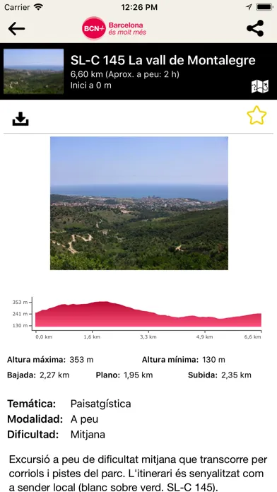 ภาพหน้าจอของ BCN és molt més Rutes