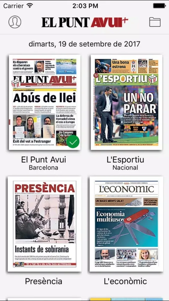 El Punt Avui - Girona سکرین شاٹس