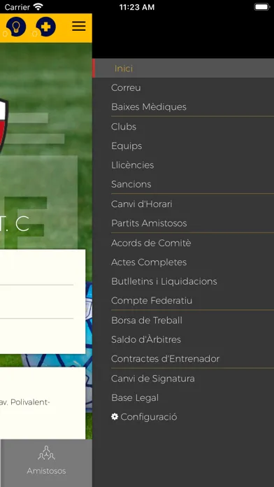 Intranet Clubs Screenshots